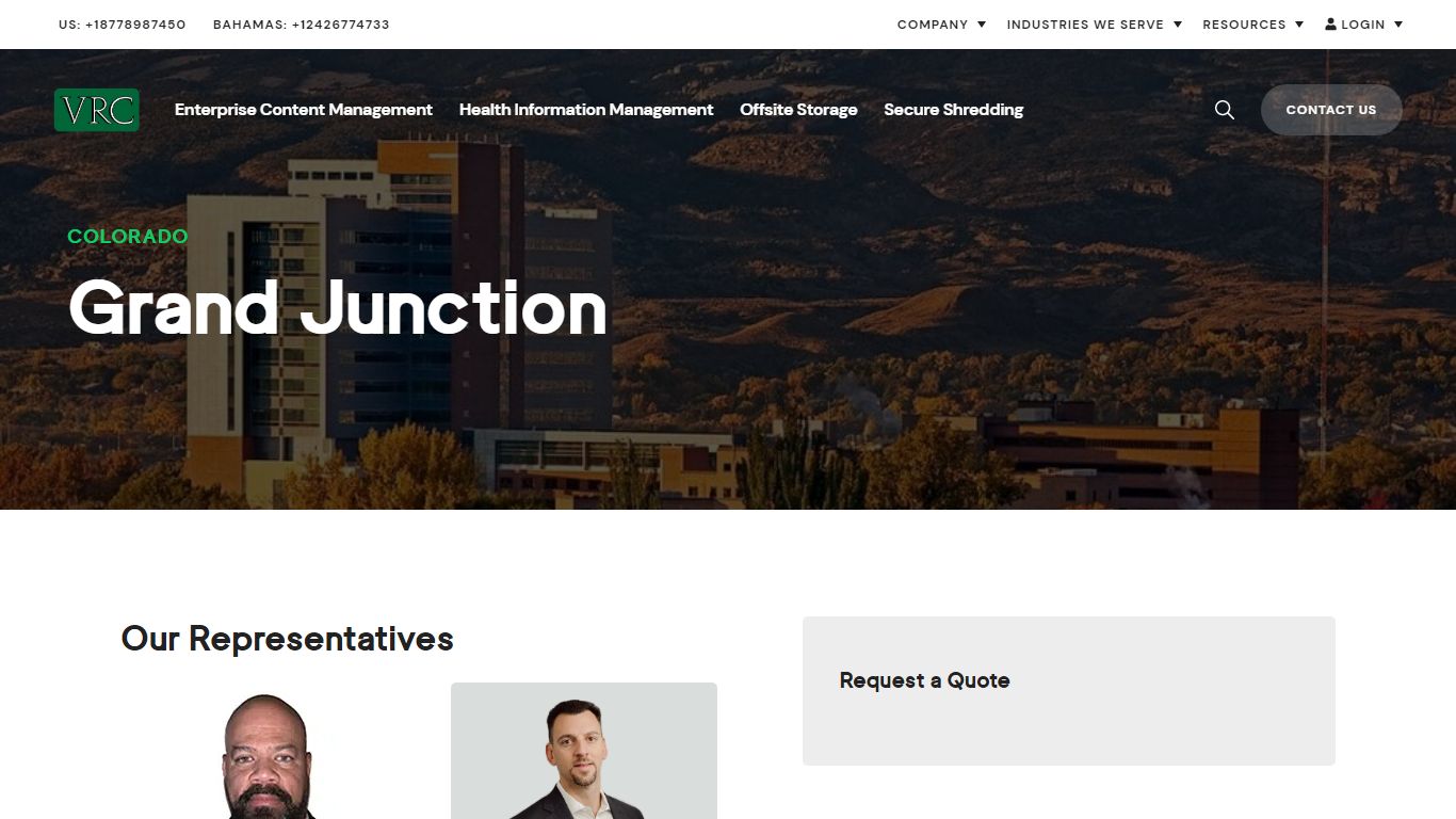 Records Management | Grand Junction, CO | Vital Records ...